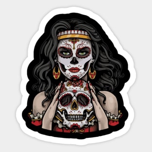 carnival girl Sticker